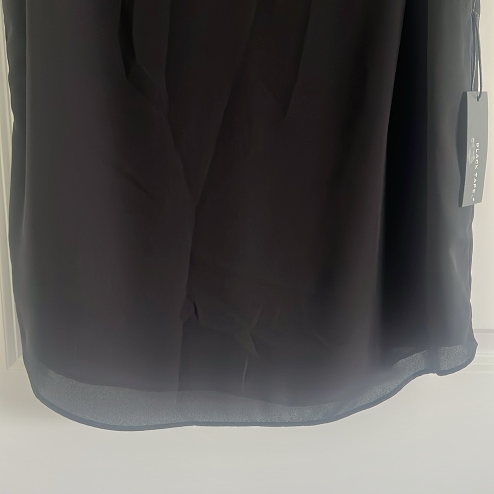 NWT Black Tape Size Small Black/Noir Tank top - Picture 3 of 8